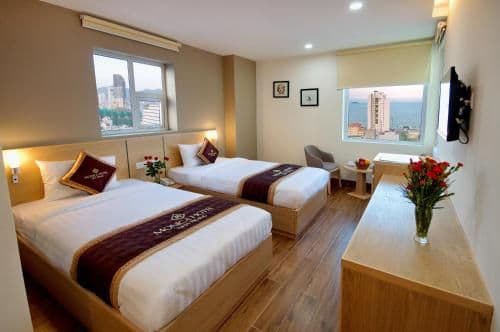 Deluxe Twin Room with Sea View