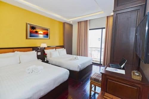 Quadruple Room with Balcony