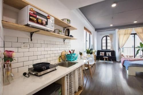Studio with Balcony