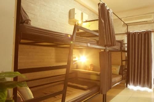Bed in 12-Bed Female Dormitory Room
