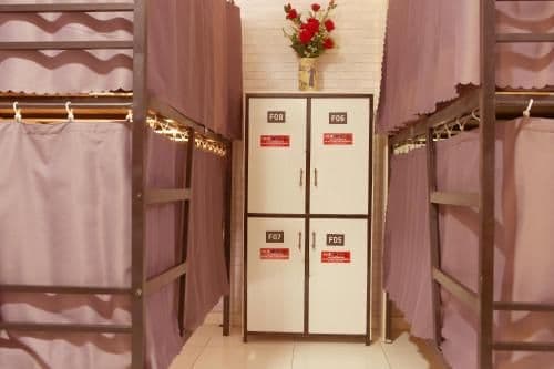 Bed in 12-Bed Female Dormitory Room