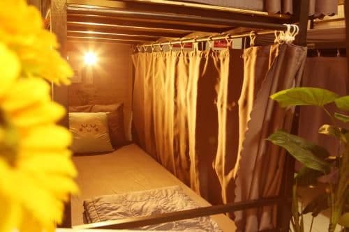 Bed in 12-Bed Female Dormitory Room