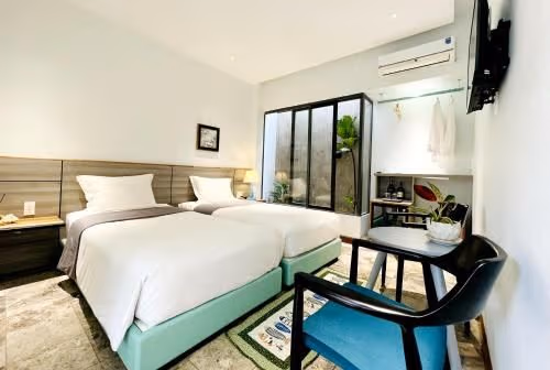 Twin Room with Private Bathroom