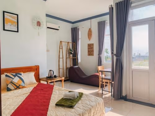 Deluxe Double Room with Balcony and Sea View