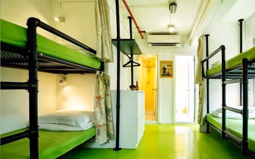 Bed in 8-Bed Mixed Dormitory Room