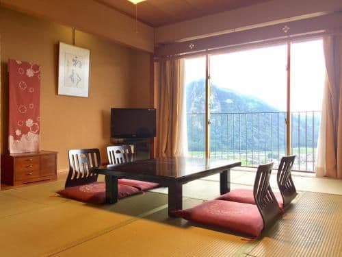 Japanese-Style Room with Shared Bathroom and Mt. Fuji View