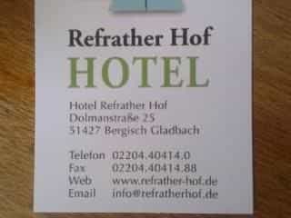 Hotel Refrather Hof Hotel Refrather Hof