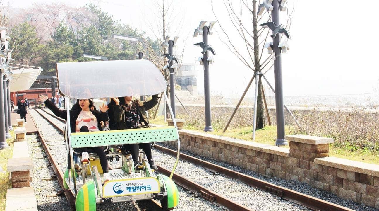 Yeongjongdo Seaside Rail Bike in Incheon1