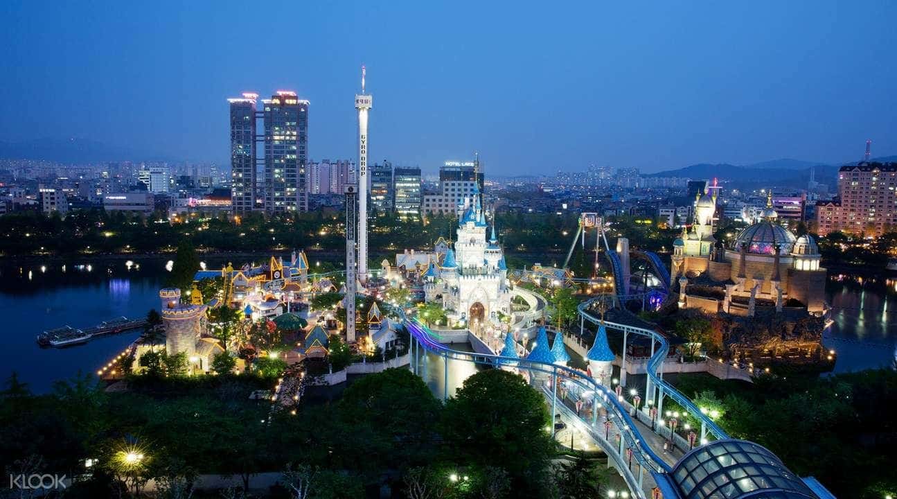 Yongin/Gapyeong Zipline and Nami Island/Everland Private Day Trip from Seoul4