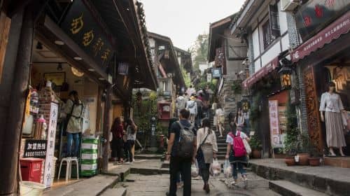Chongqing Private Day Tour to Three Gorges Museum, Ciqikou, Yangtze River Cableway and Jiefangbei