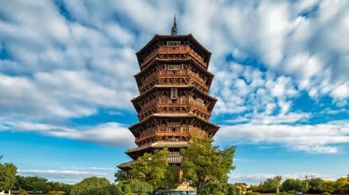 Datong Private Day Tour of Yungang Grottoes and Yingxian Wooden Pagoda