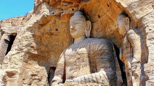 Datong Private Day Trip to Yungang Grottoes and Hengshan Hanging Temple