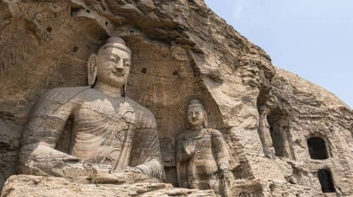 First Impression of Datong - Yungang Grottoes and Huayan Temple and Nine Dragon Screen