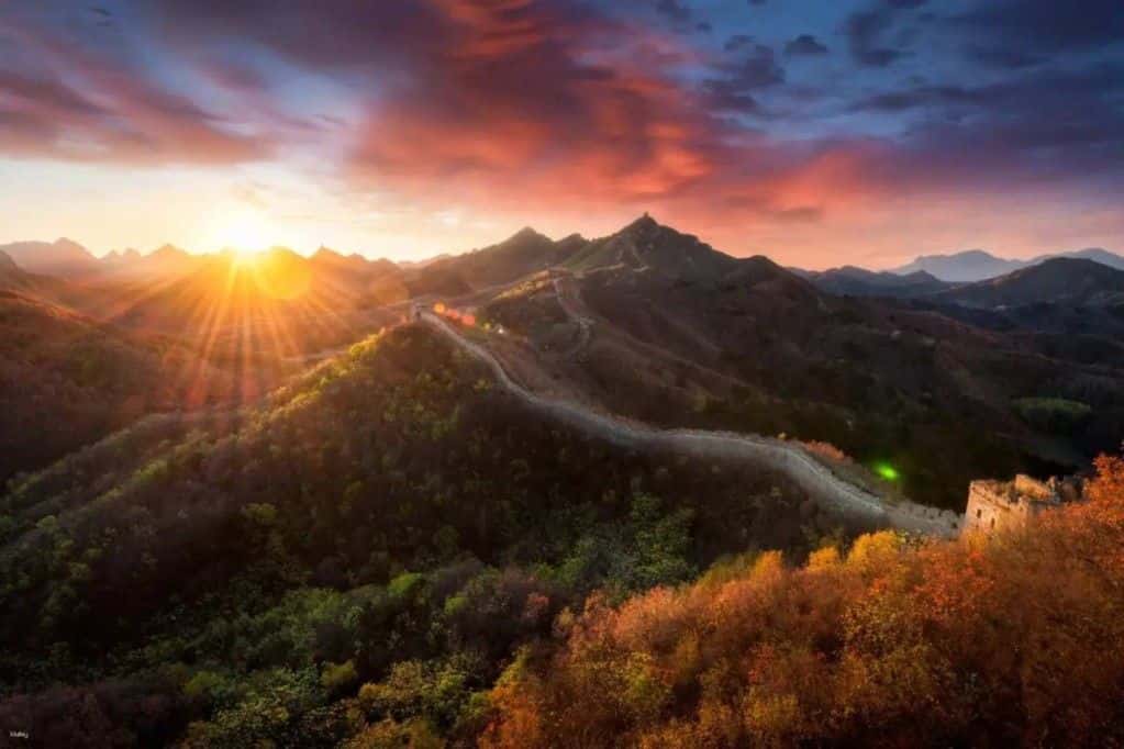 กำแพงเมืองจีนที่ Mutianyu จากปักกิ่งโดยรถบัสไม่รวมอาหารกลางวัน4