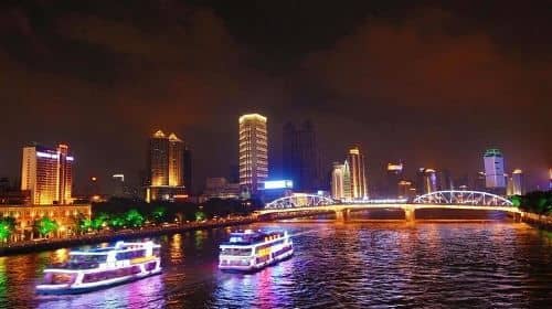 Guangzhou Pearl River Night Cruise Tour with Private Transfer