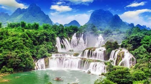 ทัวร์ส่วนตัวหนึ่งวันในหนานหนิง: เสาหลักที่ 53 ของจีน-เวียดนาม น้ำตกข้ามชาติเต๋อเทียน