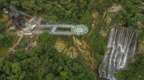 ทัวร์ส่วนตัว 1 วัน สะพานกระจกหุบเขากู่หลง เดินทางจากกวางโจว