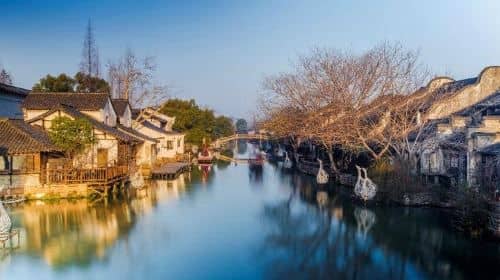 ทัวร์เมืองน้ำอูเจิ้น เดินทางจากเซี่ยงไฮ้ รวมการล่องเรือ