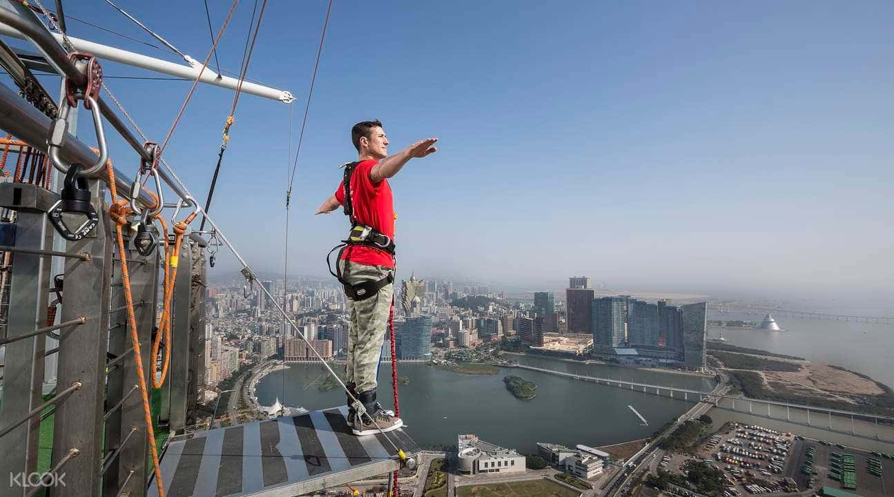 Macau Tower Bungy Jump with Free Skywalk2