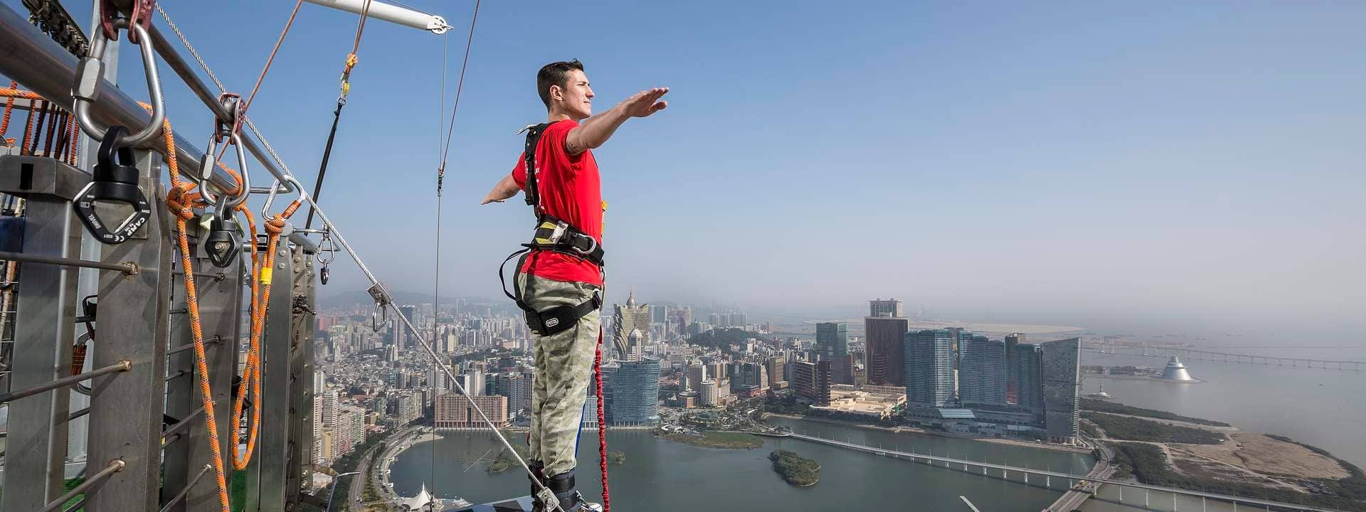 Macau Tower Bungy Jump with Free Skywalk