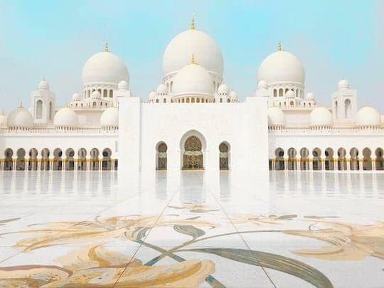 Abu Dhabi city and Warner Bros. from Abu Dhabi