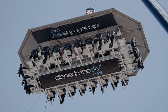 Dinner in the Sky Dubai