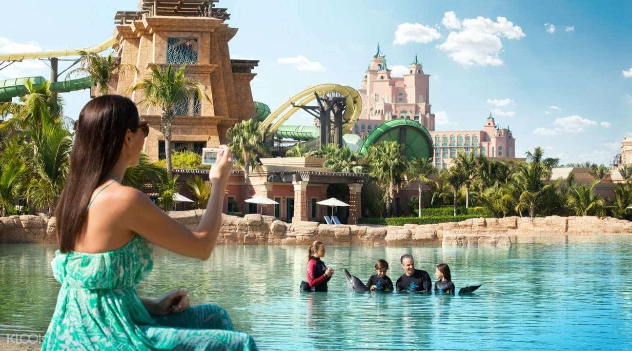 Dolphin Encounter & Atlantis Aquaventure Water Park Ticket Dubai3