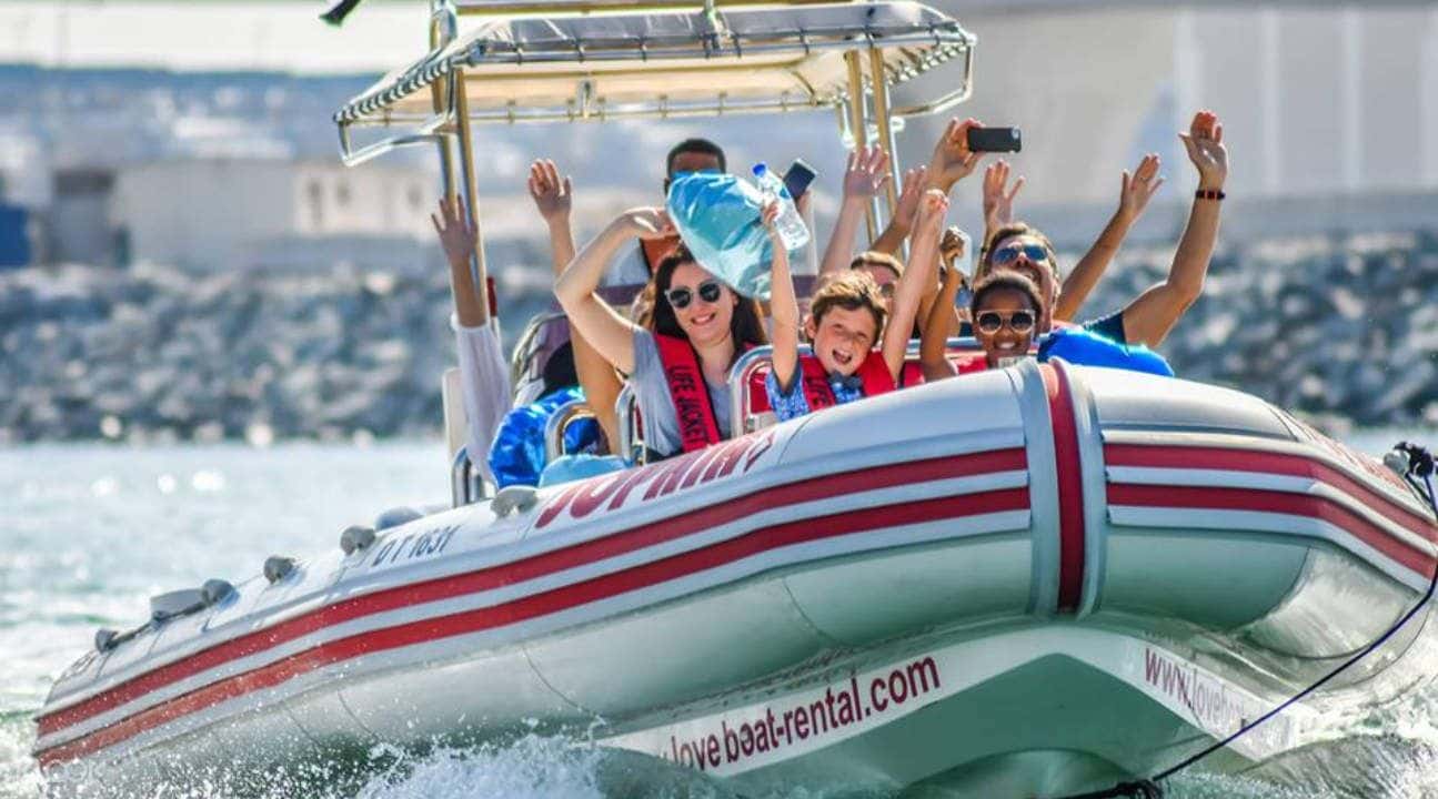 Dubai Marina Speedboat Tour1