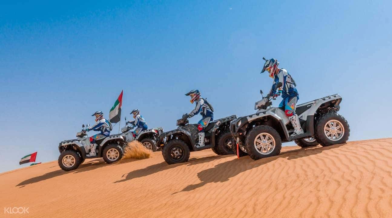 Polaris Quad Bike Driving Experience in Dubai3