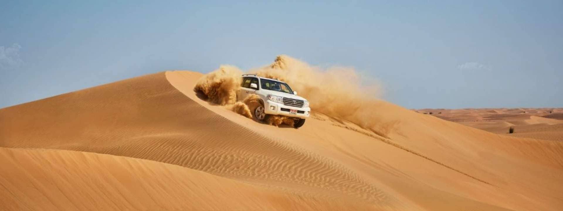 Private Dune Bashing Experience with Dinner in Abu Dhabi