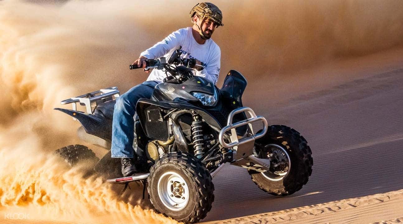 Red Dunes by Quad Bike, Camel Ride and Sandboarding with BBQ Dinner1