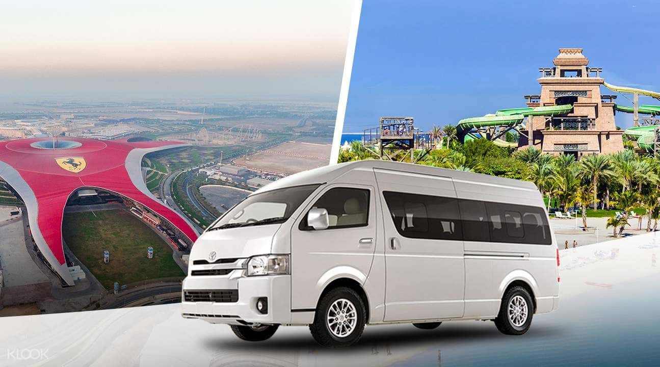 Shared Van Transfers to Dubai and Abu Dhabi Attractions from Dubai (Round Trip)1