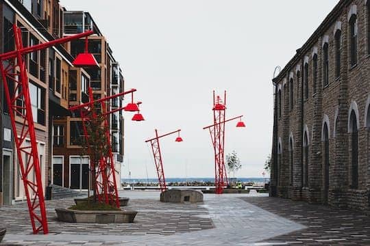 Self-guided Discovery Walk of Tallinn city contrasts beyond the medieval walls