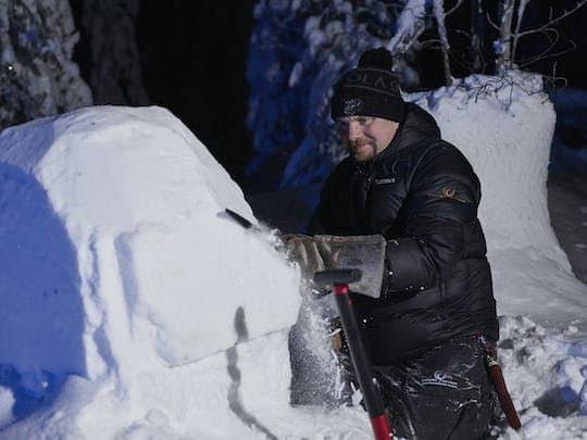 Levi snow sculpting experience