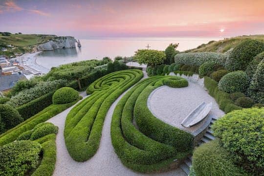 Entrance ticket to the Étretat gardens