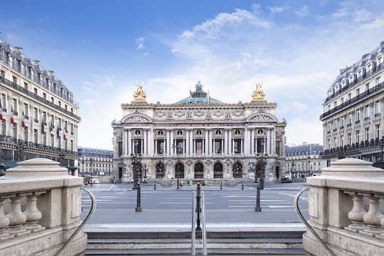 Entrance ticket to the Opéra Garnier