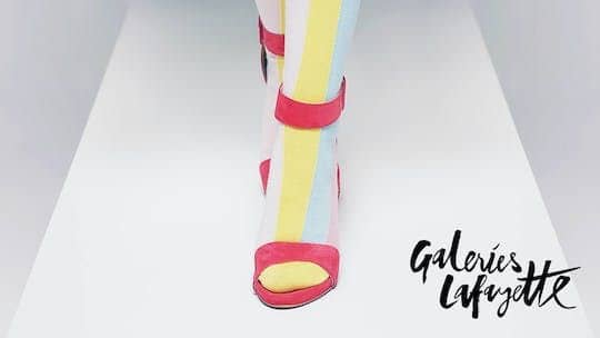Fashion Show at Galeries Lafayette