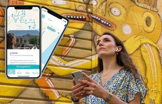 Le Panier district audio tour on your smartphone