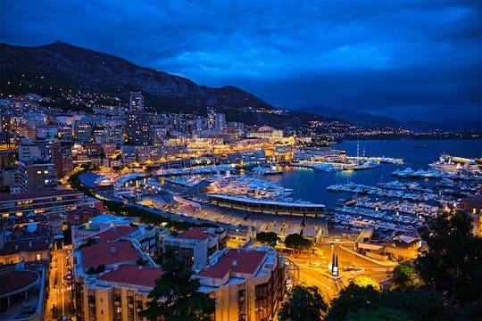 ทัวร์โมนาโกยามค่ำคืน จากนีซ