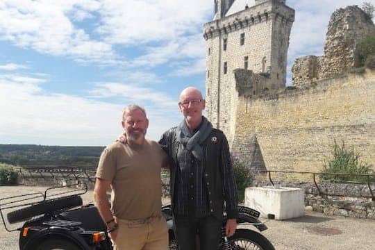Vintage sidecar tour from Chinon