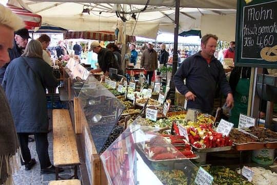 Bavarian food tour at Viktualienmarkt Munich