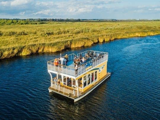 Boat cruise to Anklam from Stolpe