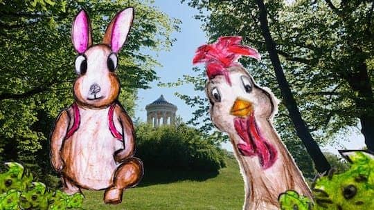 Child-friendly city rally in Munich Adventure in the English Garden