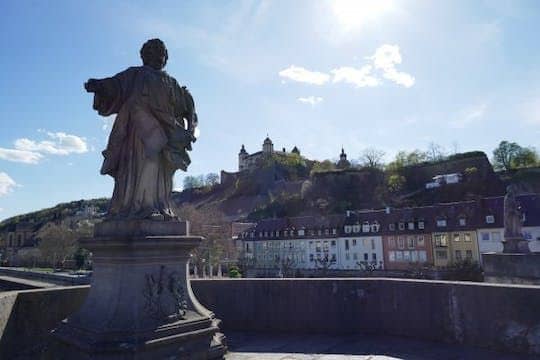 City rally in Würzburg In the footsteps of an imperial knight