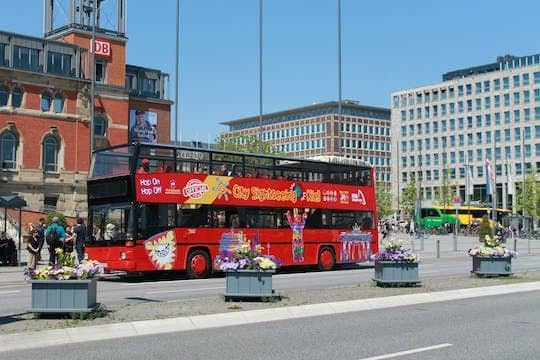 City Sightseeing hop-on hop-off bus tour of Kiel