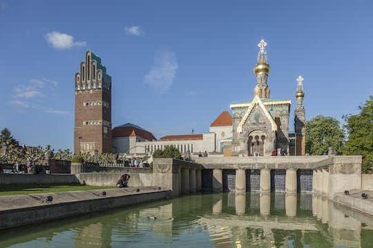 Guided walking tour of Mathildenhöhe Darmstadt