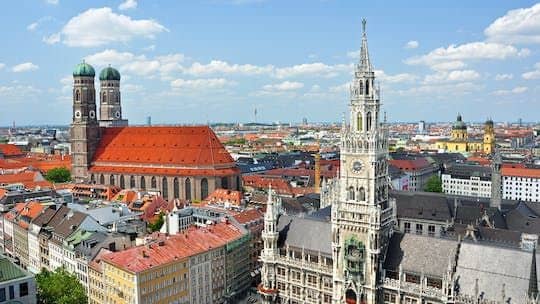 Guided walking tour through Munich
