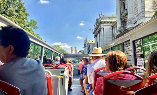 Munich hop-on hop-off bus tour 24-hour and 48-hour tickets