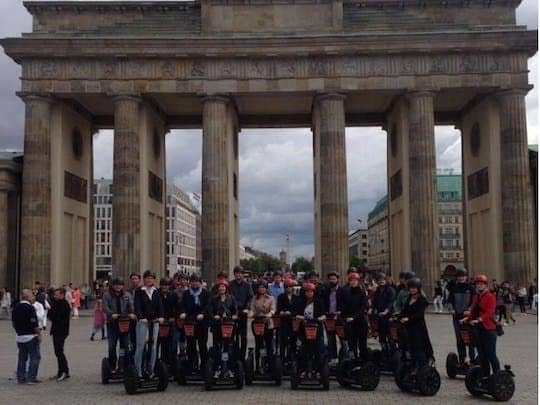 Private VIP Berlin self-balancing scooter evening tour