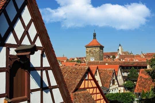 Romantic Road day trip with wine tasting from Würzburg